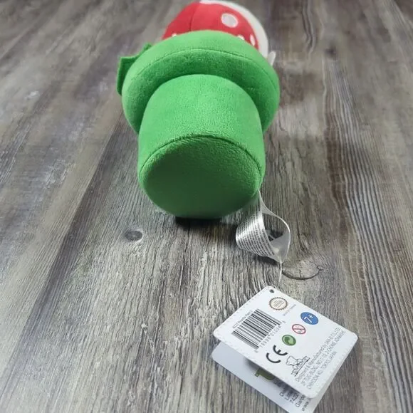 Piranha Plant All Star Plush 9" Super Mario Bros Little Buddy 1594 AC27 - Picture 6 of 11